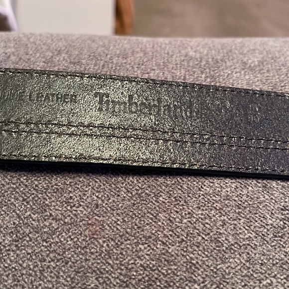 Timberland Mens Black Belt Size 36 - Picture 3 of 4